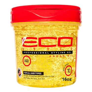 ECO STYLING GEL ARGAN OIL, 16 oz, Sareya Beauty Supply store in calgary Alberta Canada